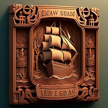 3D model Nancy Drew Ransom of the Seven Ships game (STL)